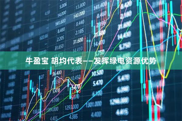 牛盈宝 胡均代表——发挥绿电资源优势